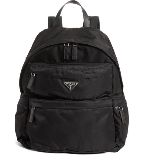 au prada backpack|Prada tessuto nylon backpack.